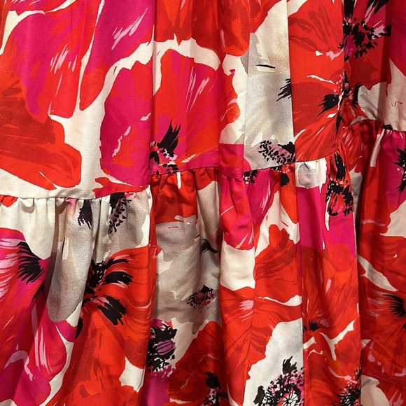 Like New Tanya Taylor Gia Floral Midi Dress - Picture 5 of 6